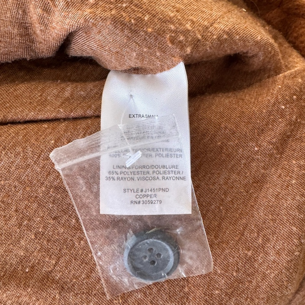 Thread & Supply light jacket button front XS brown - Picture 13 of 14